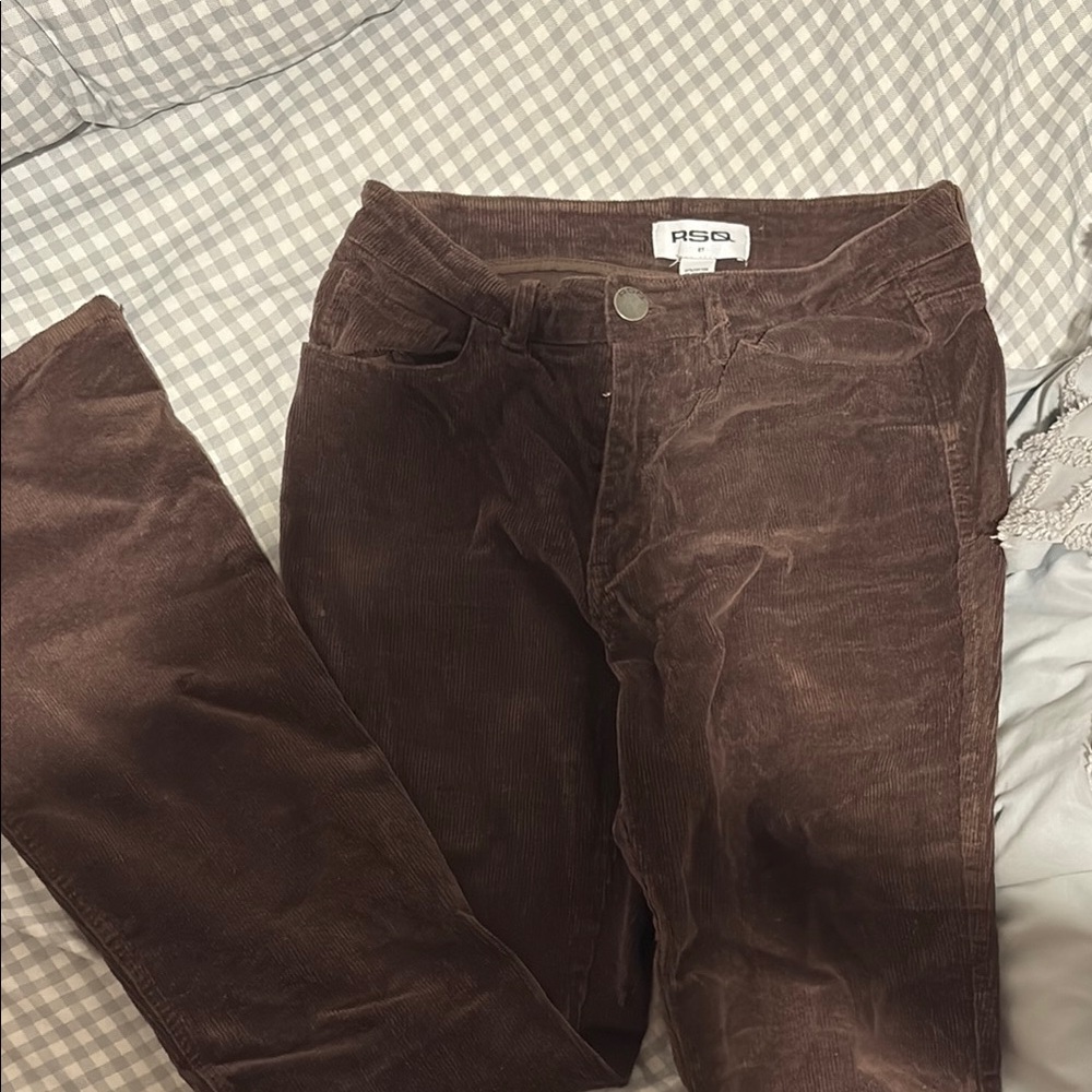 RSQ Brown Straight Leg Jeans